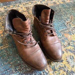 Thursday Arizona Captain Men's Brown Leather Boots